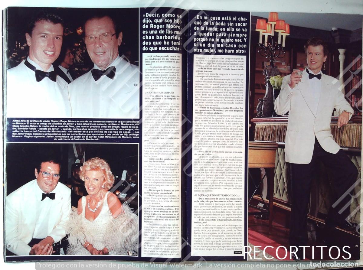 Cine: JAVIER RIGAU GINA LOLLOBRIGIDA ROGER MOORE JAMES BOND 007