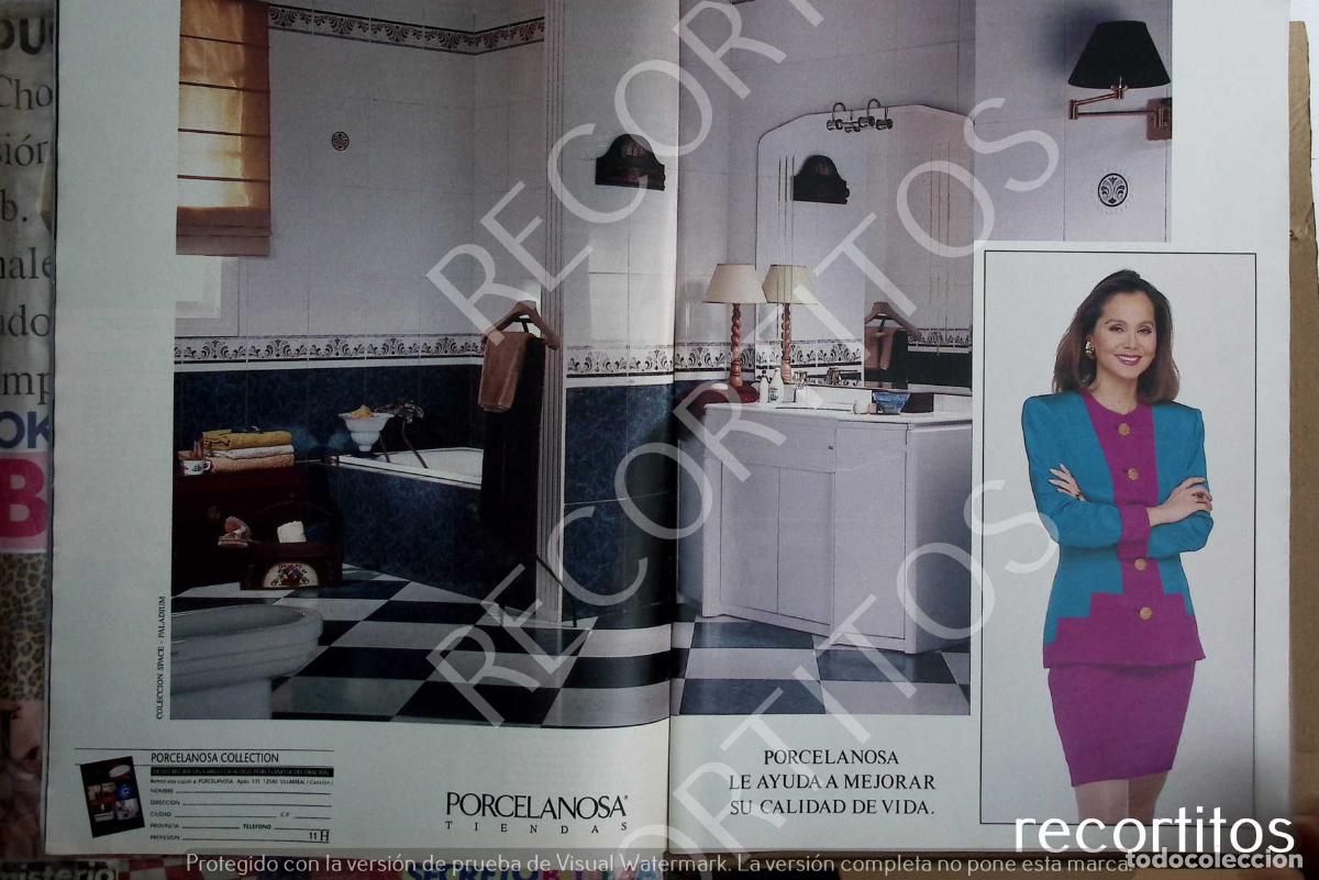 Cine: porcelanosa anuncio publicidad ISABEL PREYSLER