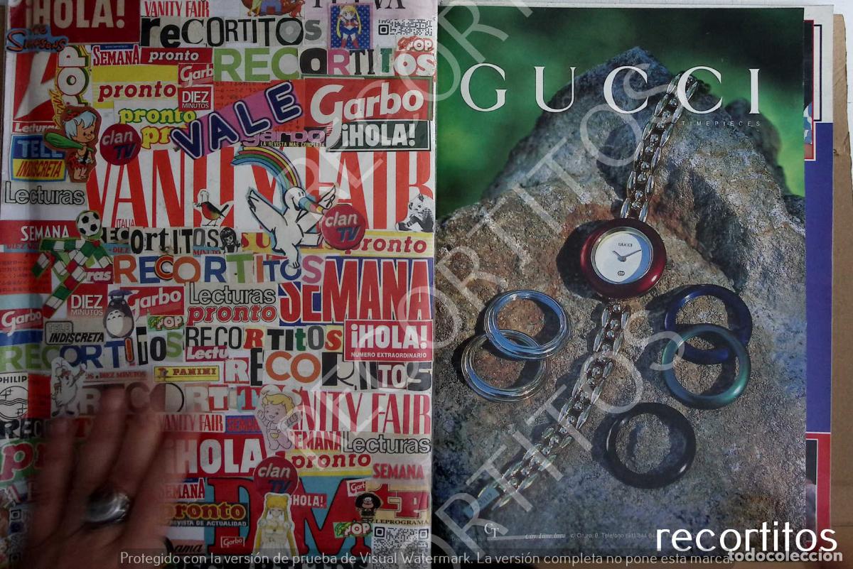 Cine: GUCCI ANUNCIO PUBLICIDAD RELOJ