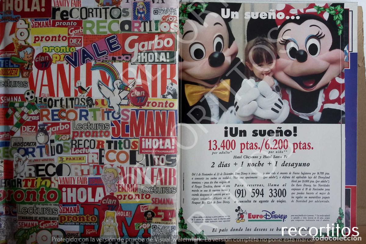 Cine: EURO DISNEY DISNEYLAND PARIS MICKEY MOUSE