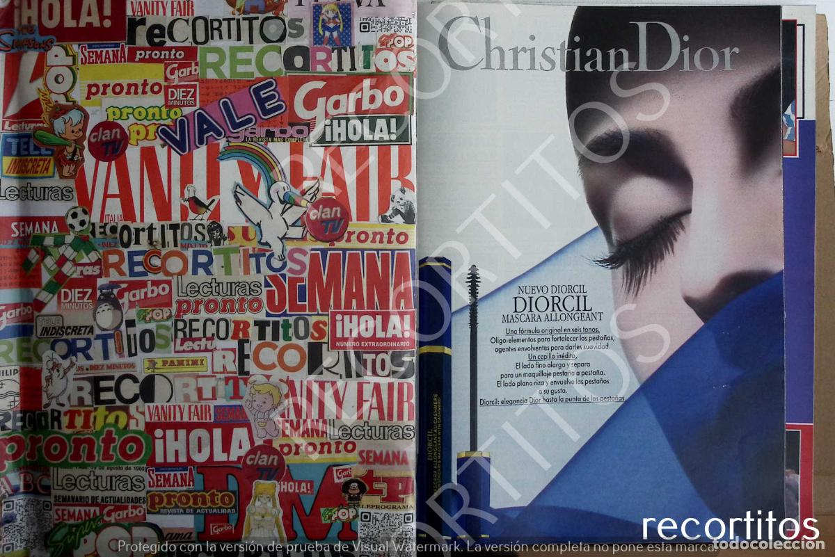 Cine: DIORCIL MASCARA ALLONGEANT ANUNCIO PUBLICIDAD