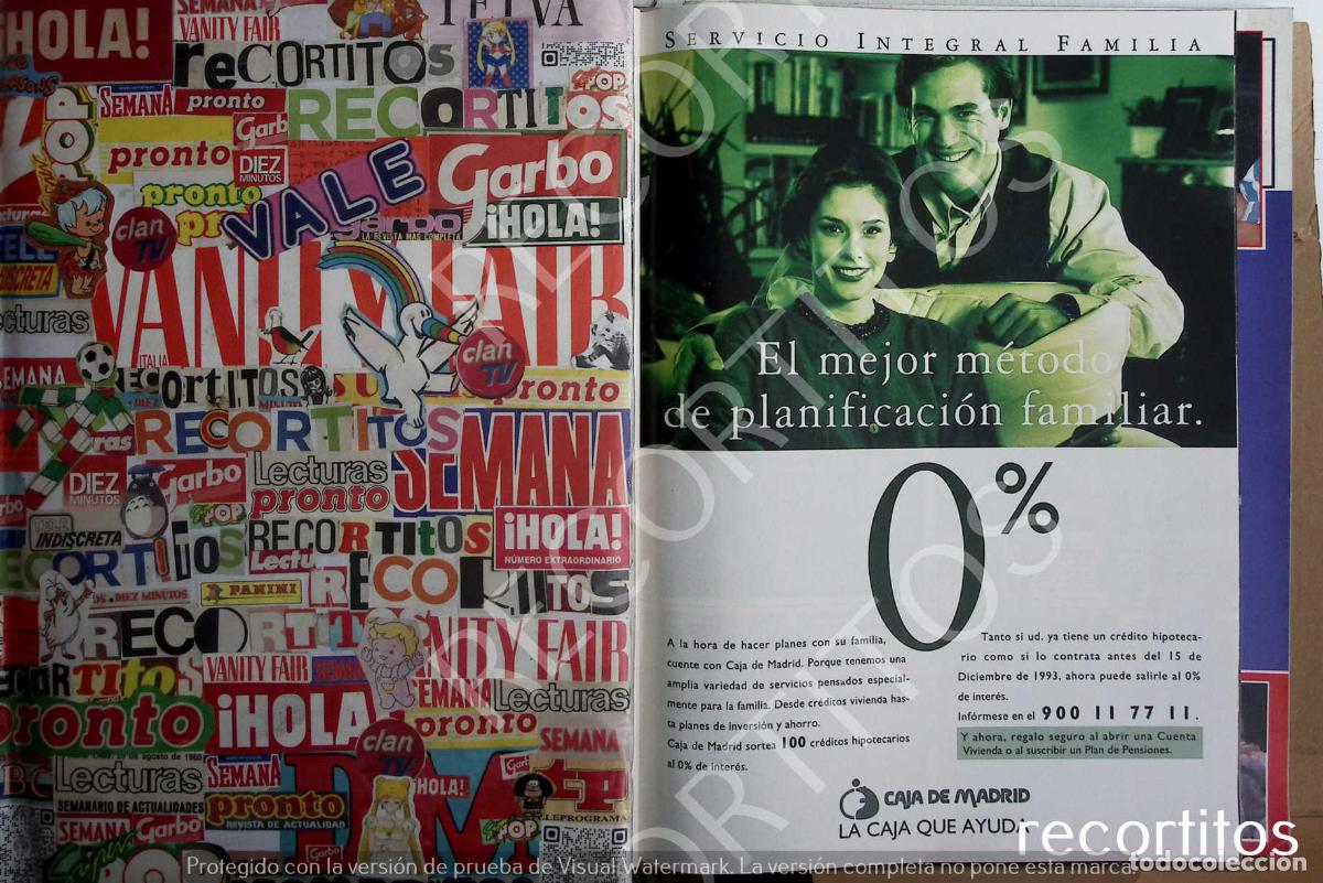 Cine: CAJA DE MADRID BANCO TARJETA ANUNCIO PUBLICIDAD