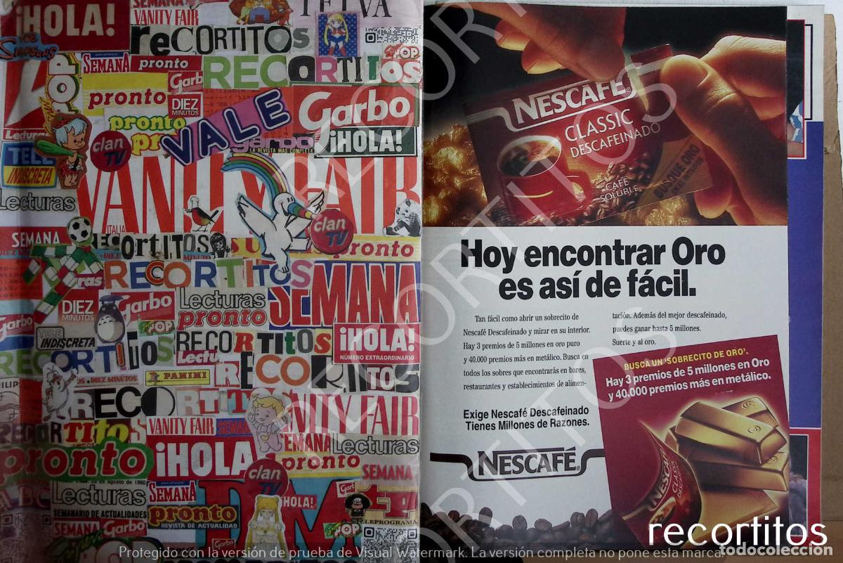 Cine: NESCAFE ANUNCIO PUBLICIDAD ORO