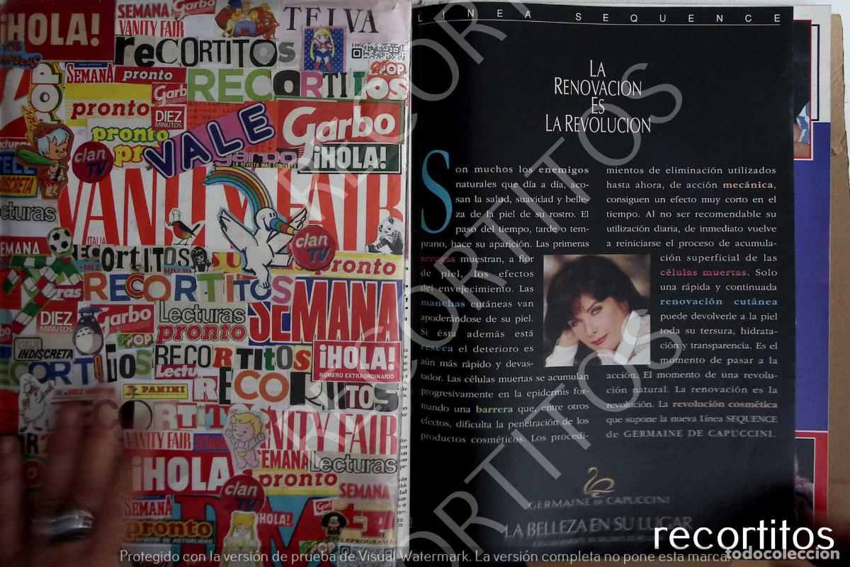 Cine: germaine de capuccini ANUNCIO PUBLICIDAD RENACER