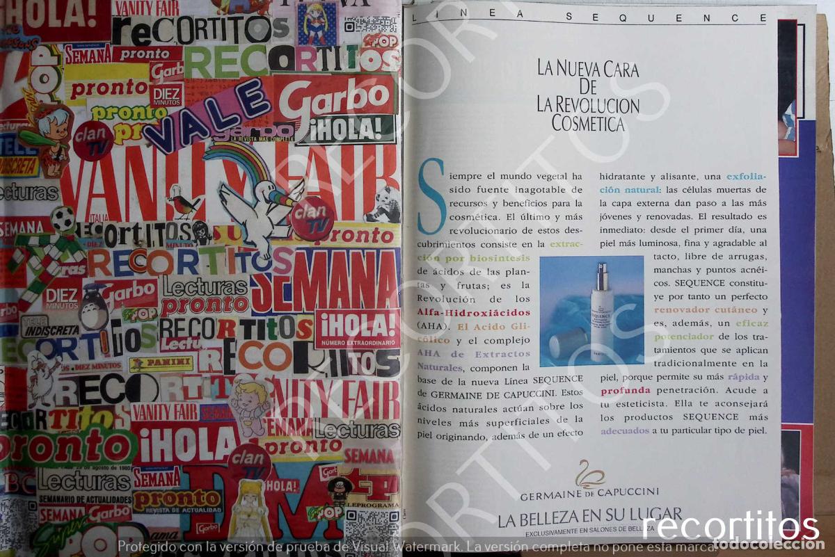 Cine: germaine de capuccini ANUNCIO PUBLICIDAD RENACER