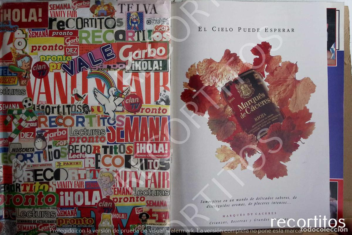 Cine: MARQUES DE CACERES RIOJA ANUNCIO PUBLICIDAD
