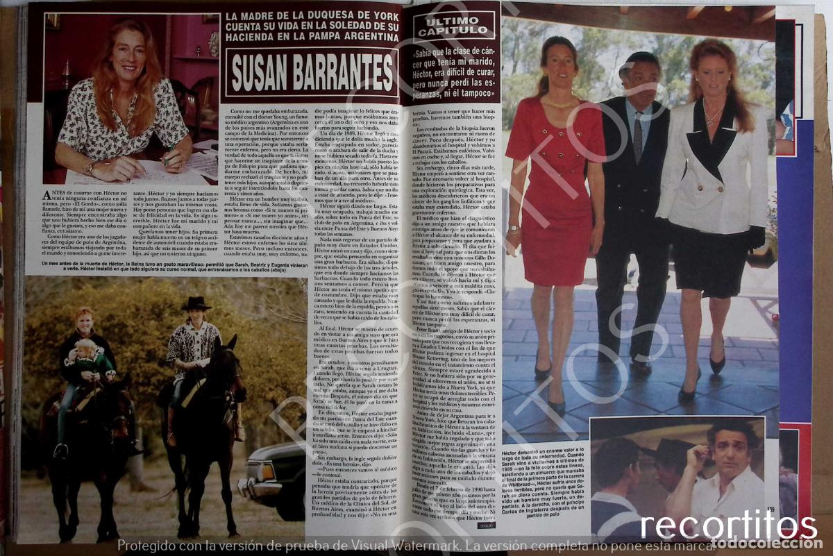 Cine: SUSAN BARRANTES LAS MEMORIAS DE LA MADRE DE SARAH FERGUSON