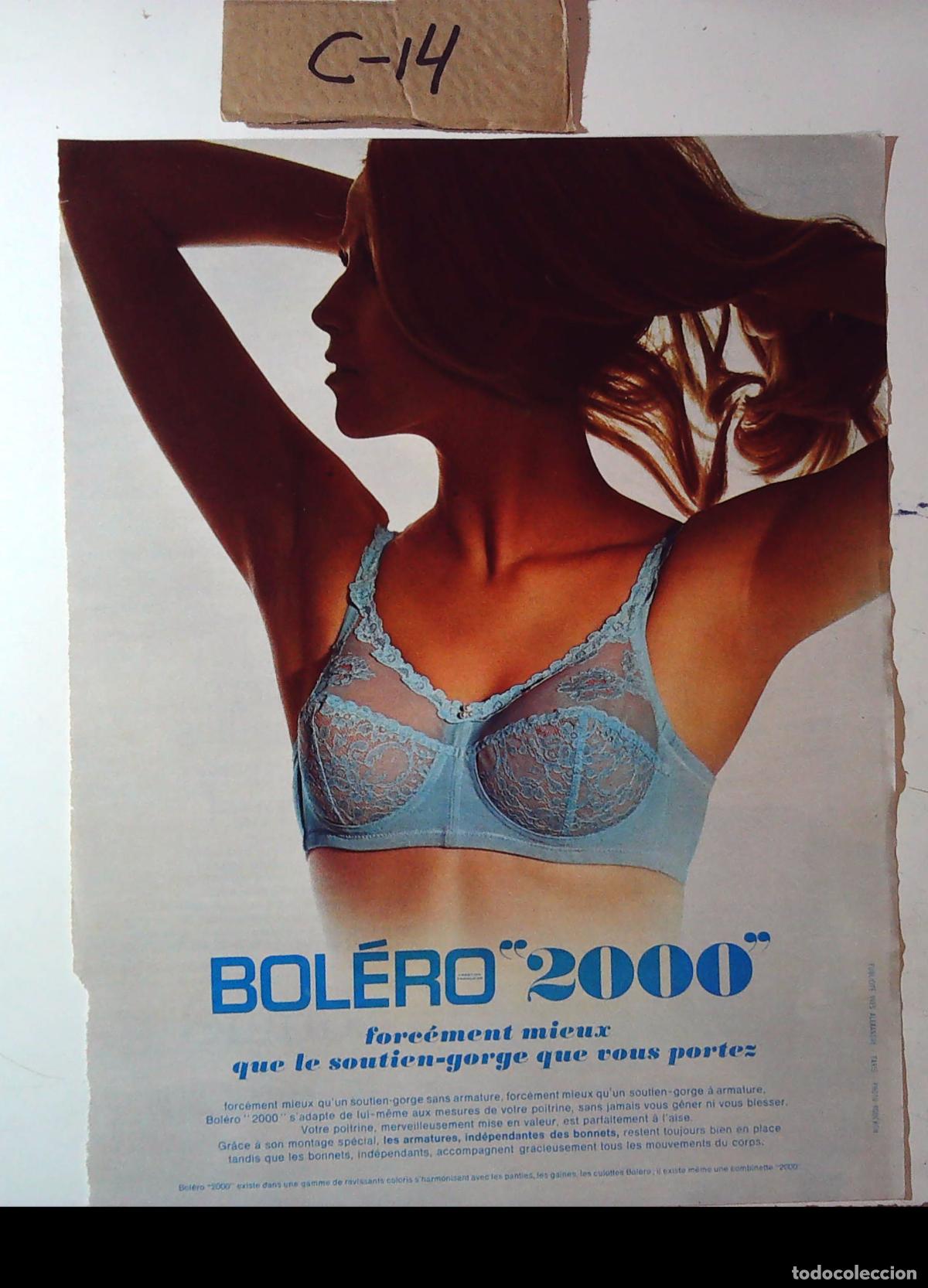 Cin&eacute;ma: BOLERO 2000 LENCERIA ANUNCIO PUBLICIDAD SUJETADOR SOSTER BRA