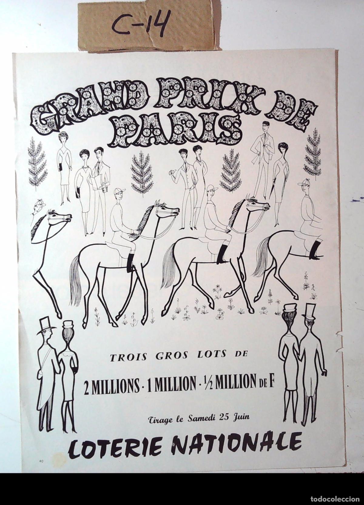 Cine: LOTERIA NACIONAL GRAND PRIX DE PARIS