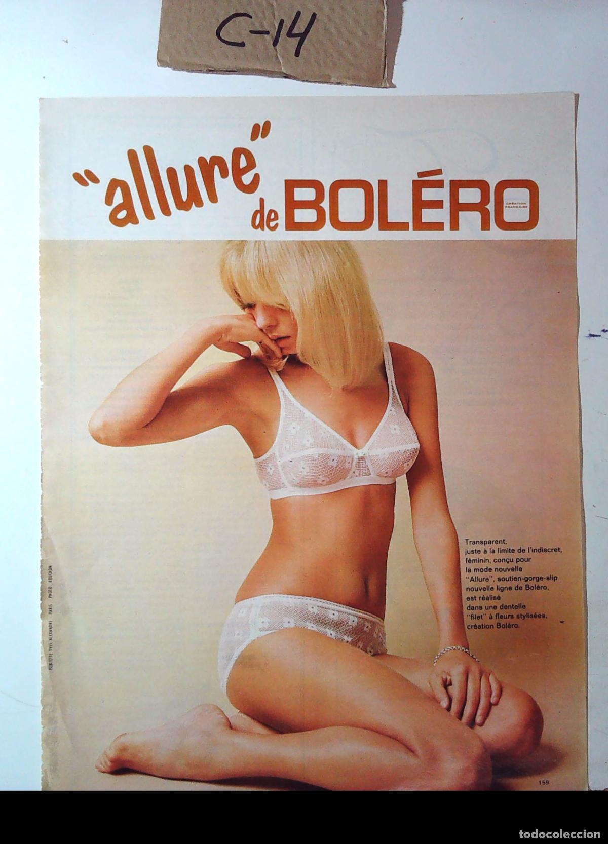 Cine: BOLERO LENCERIA SUJETADOR ANUNCIO PUBLICIDAD