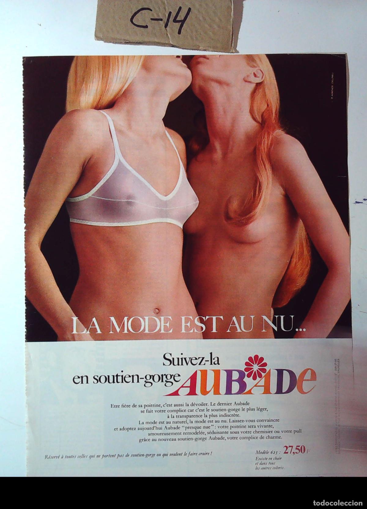Cinema: AUBADE LENCERIA SUJETADOR ANUNCIO PUBLICIDAD