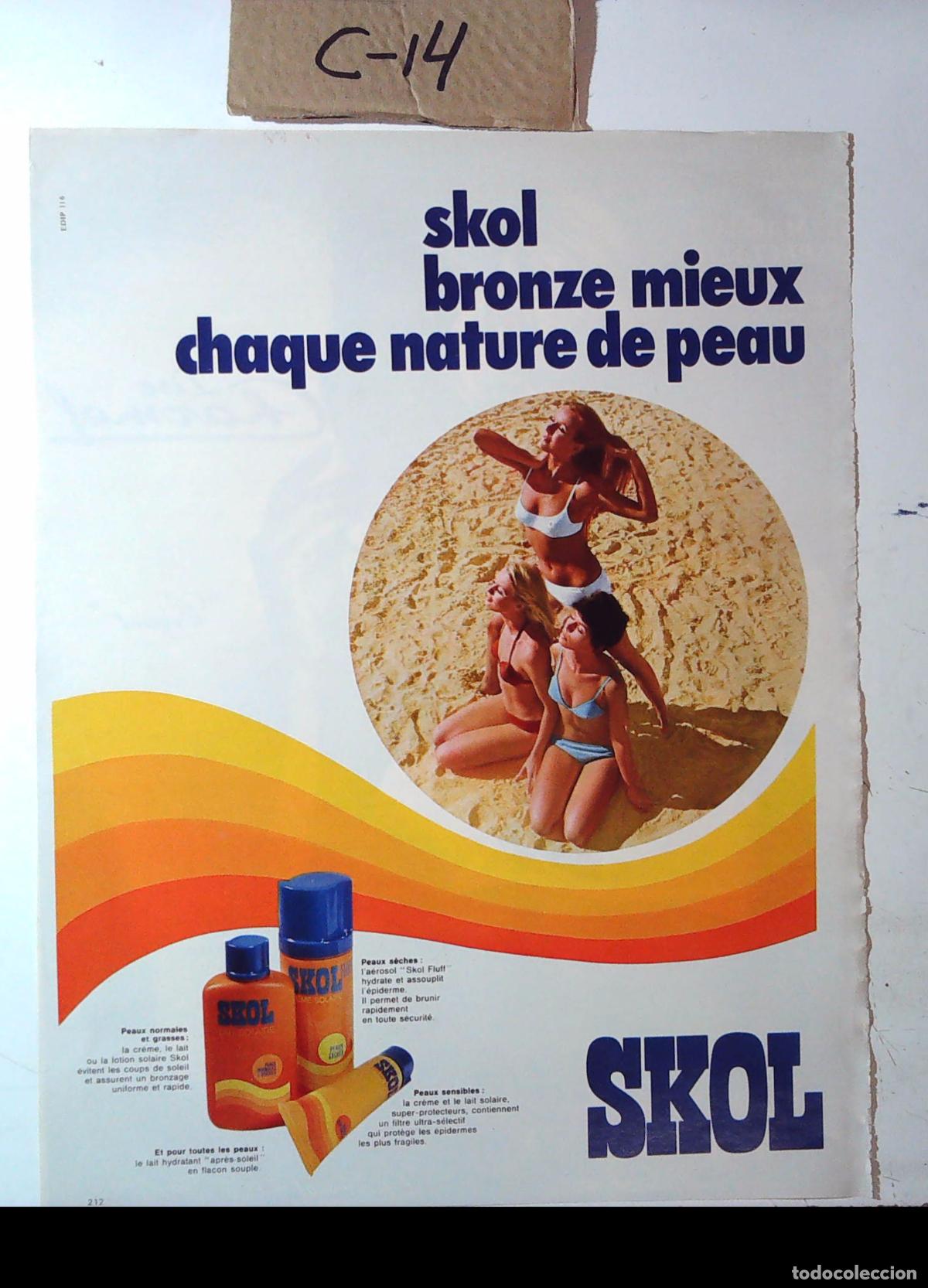 Cin&eacute;ma: SKOL BRONCEADOR BIKINI ROPA DE BA&Ntilde;O LENCERIA ANUNCIO PUBLICIDAD