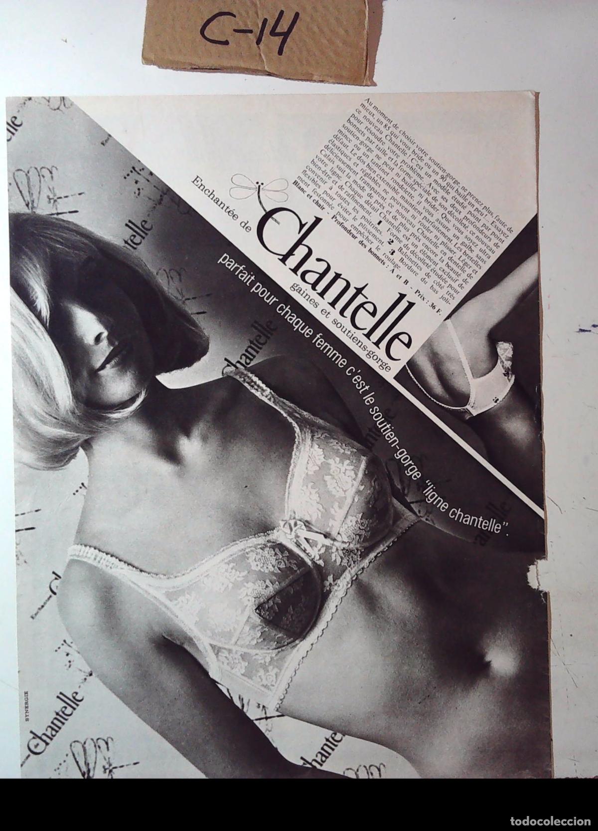 Cin&eacute;ma: chantelle lenceria anuncio publicidad