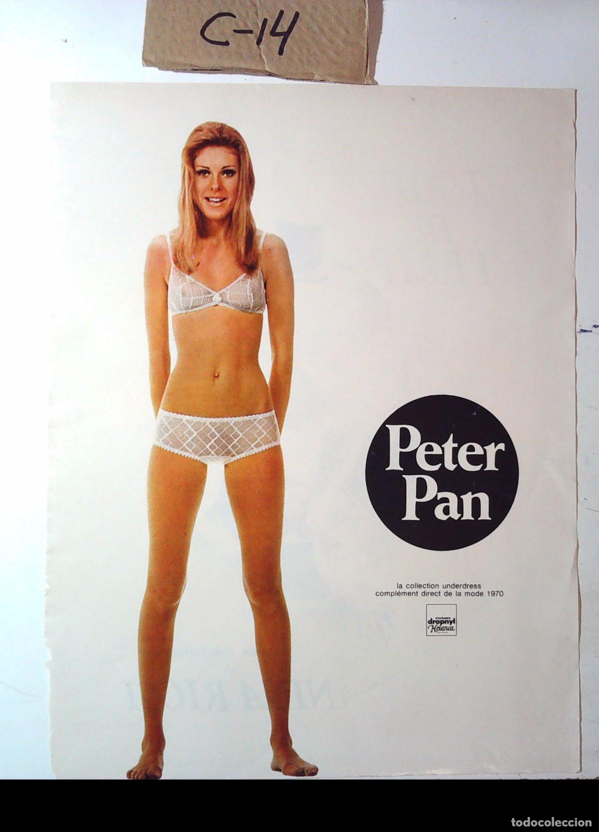 Cin&eacute;ma: peter pan sosten lenceria anuncio publicidad