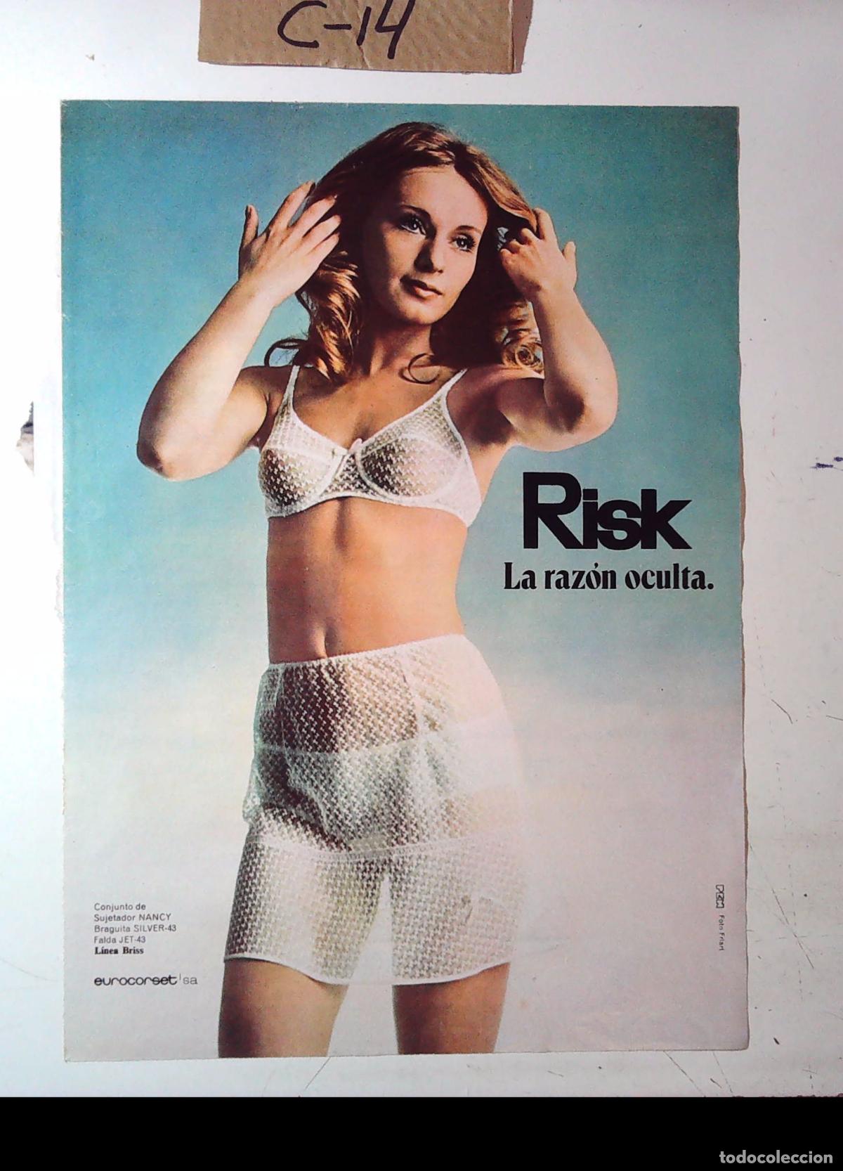 Cin&eacute;ma: risk lenceria anuncio publicidad