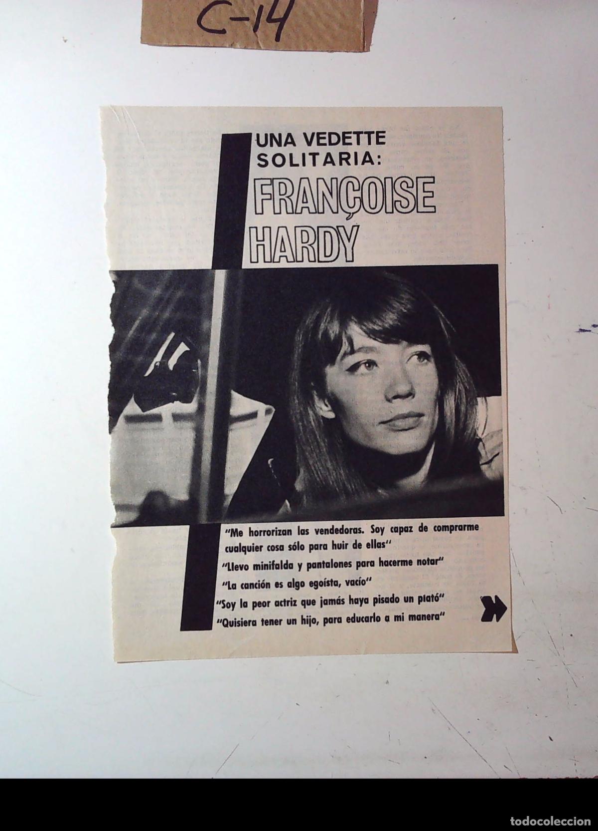 Cin&eacute;ma: FRANCOISE HARDY CANTANTE