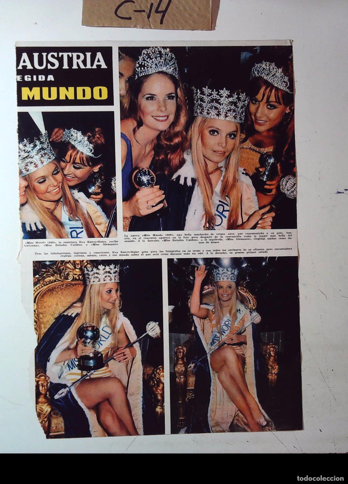 Cine: EVA RUEBER RUEVER RUEWER EEWA EWA MISS MUNDO AUSTRIA