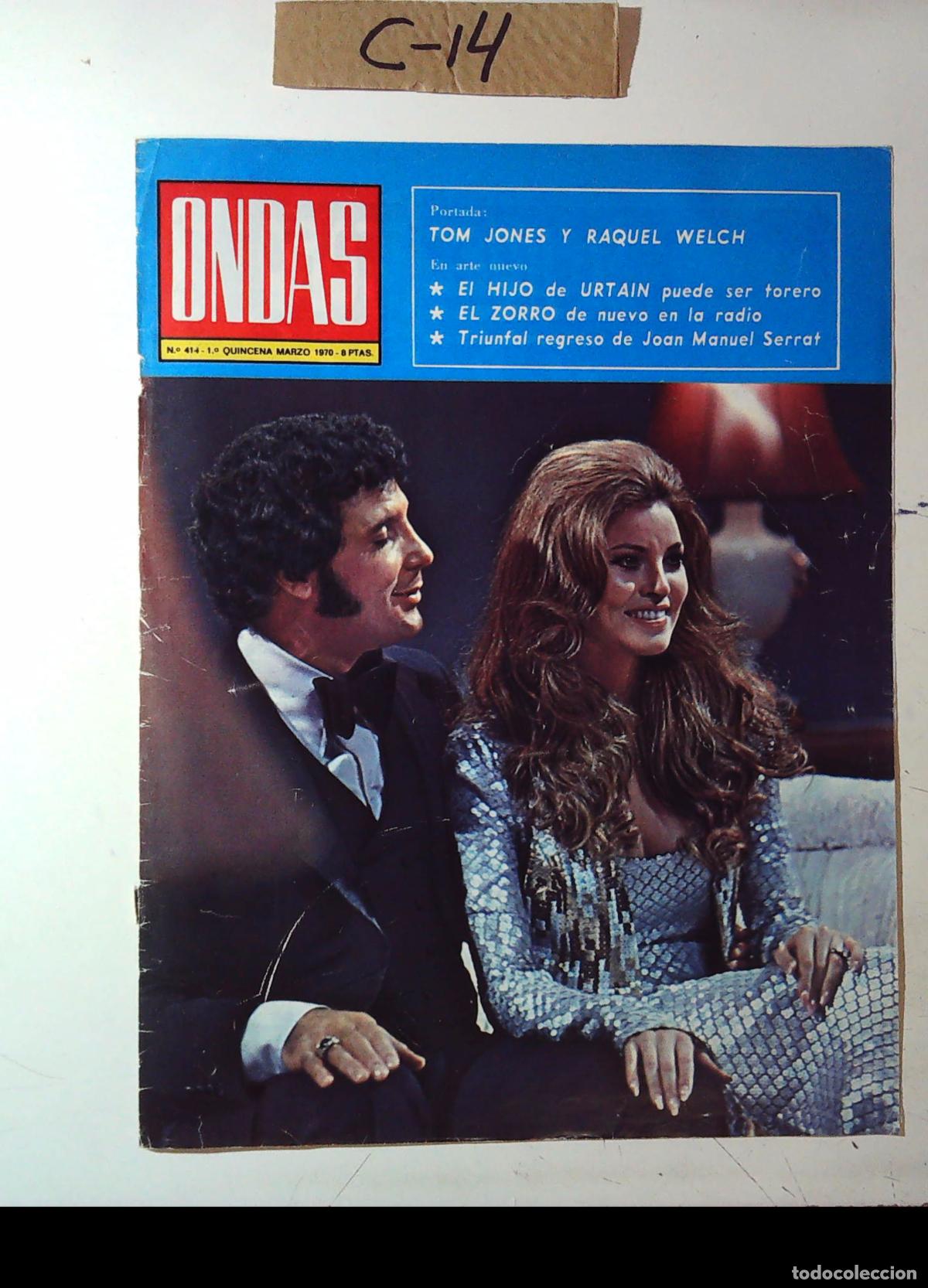 Cine: RECORTE PORTADA RAQUEL WELCH TOM JONES