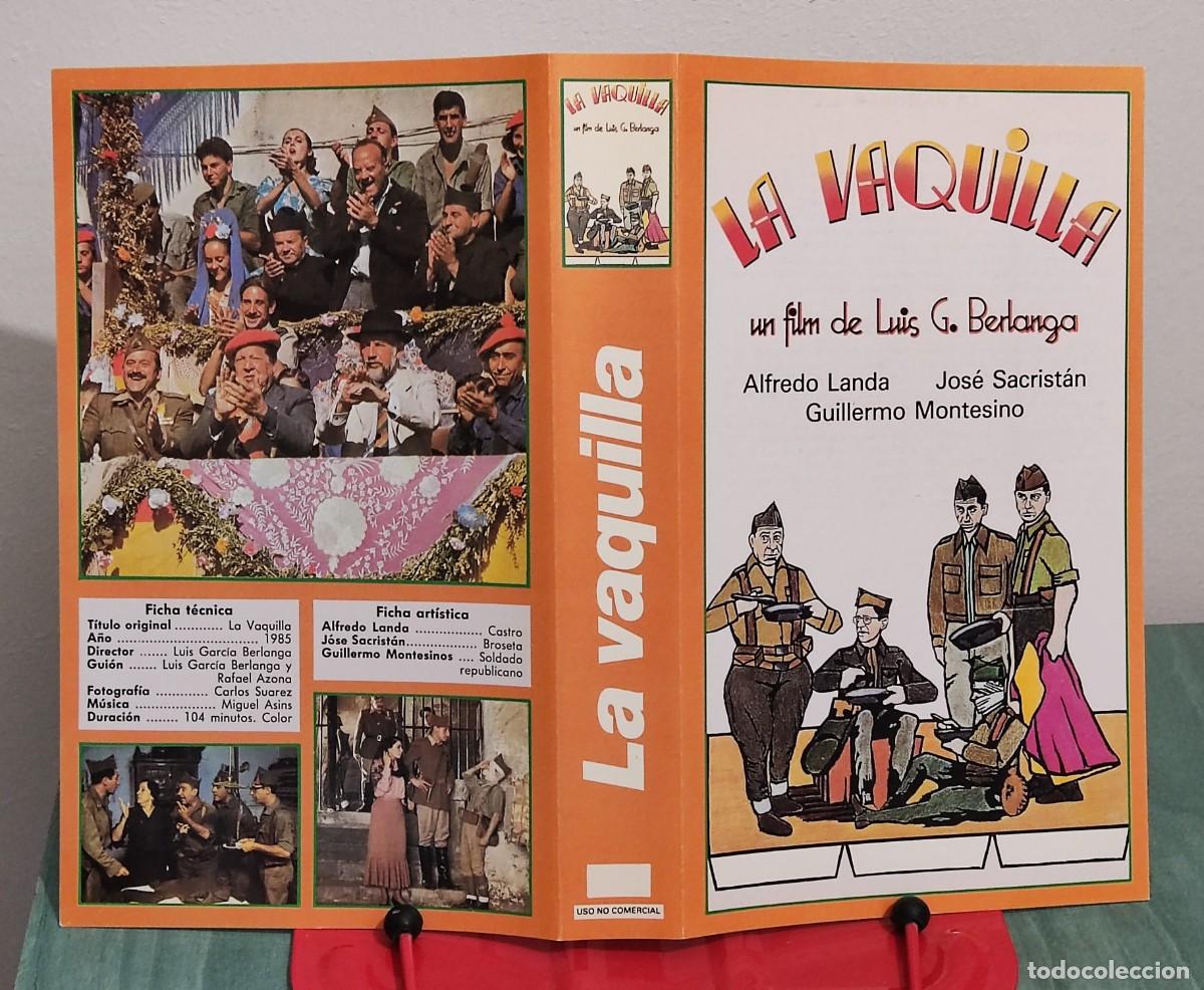 Cine: Caratula cacitel VHS - La vaquilla