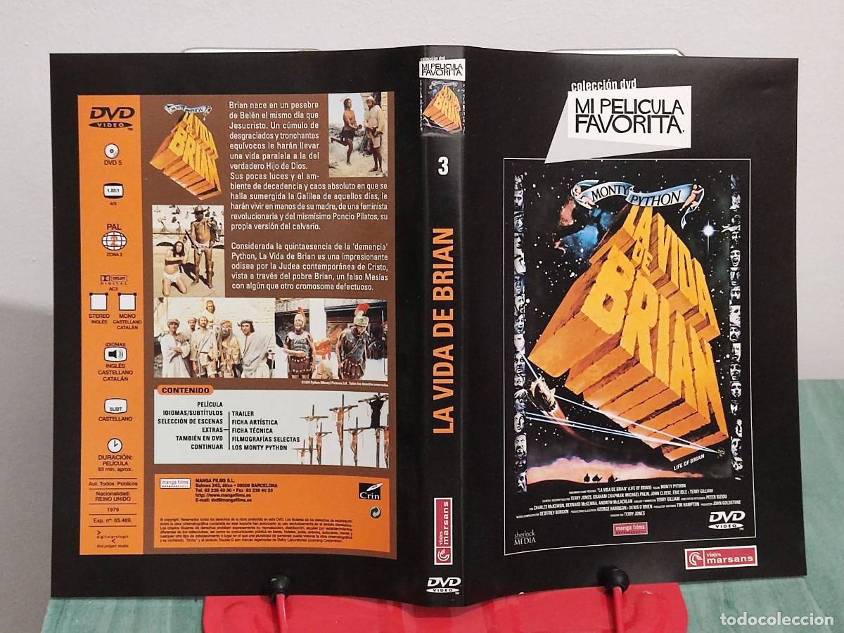Cine: Caratula DVD - La vida de Brian (Sin disco) - Foto 1