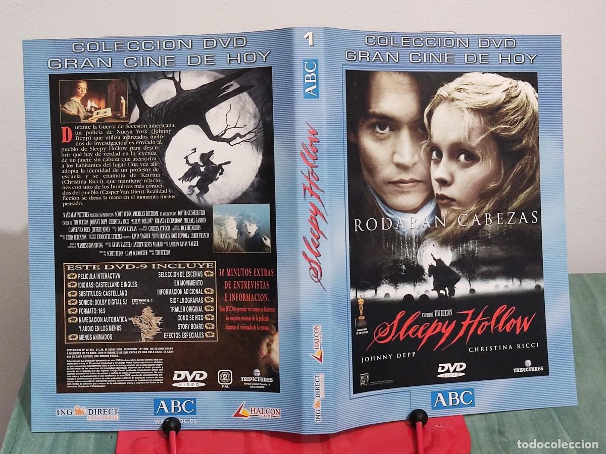Cine: Caratula DVD - Sleepy hollow (Sin disco)