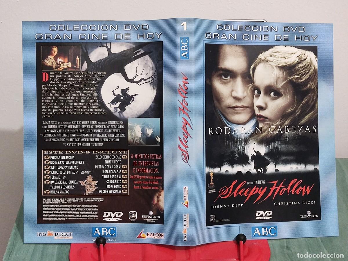 Cine: Caratula DVD - Sleepy hollow (Sin disco)