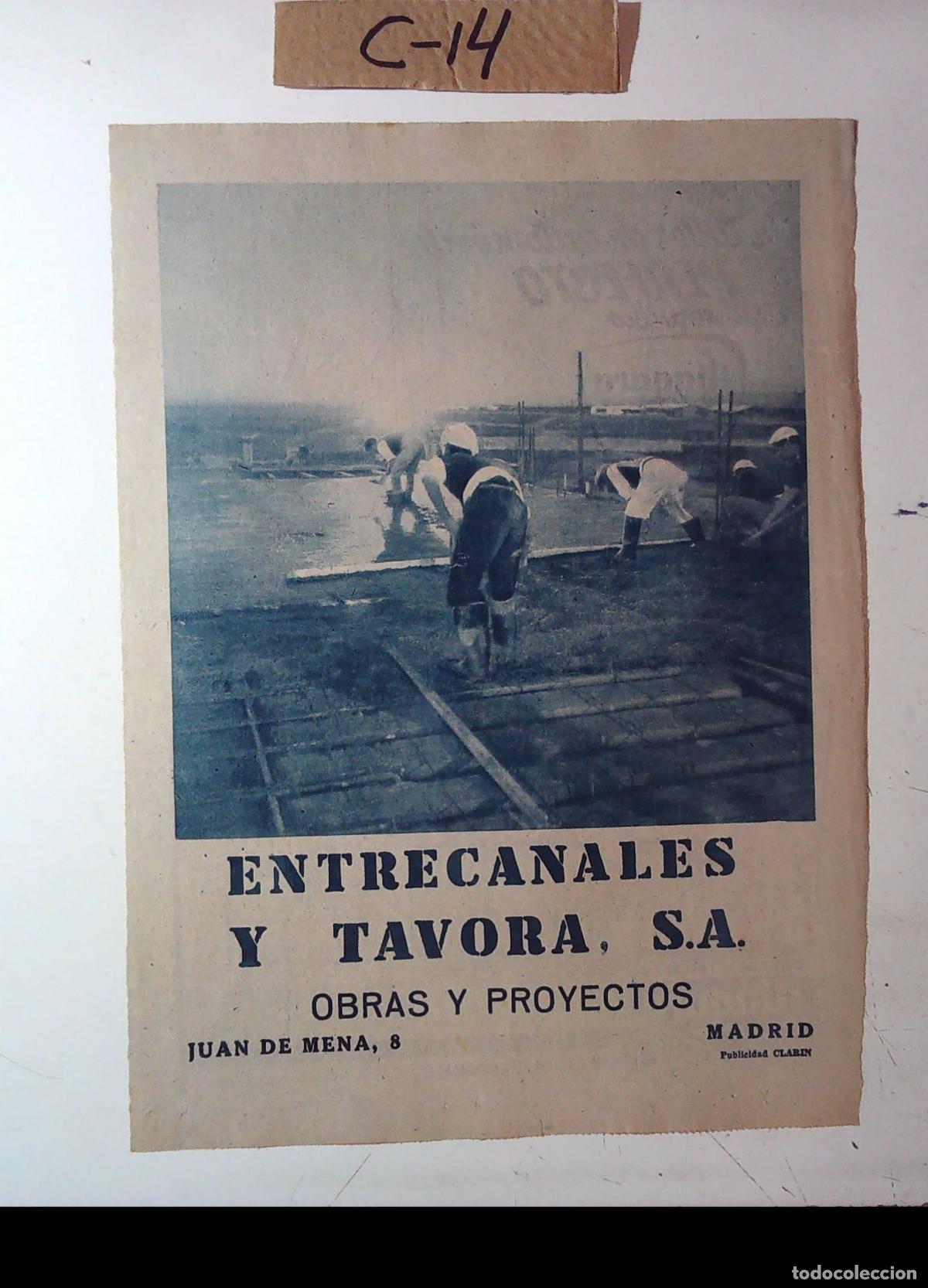 Cine: ENTRECANALES Y TAVORA SA OBRAS Y PROYECTOS