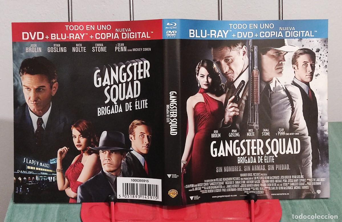 Cine: Caratula Blu ray - Gangster squad Brigada de elite (Sin disco)