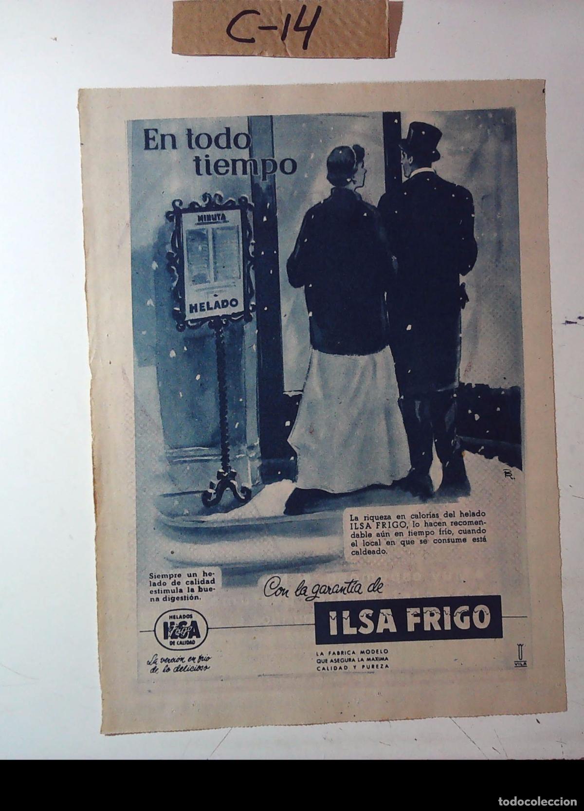 Cine: ILSA FRIGO ANUNCIO PUBLICIDAD HELADOS