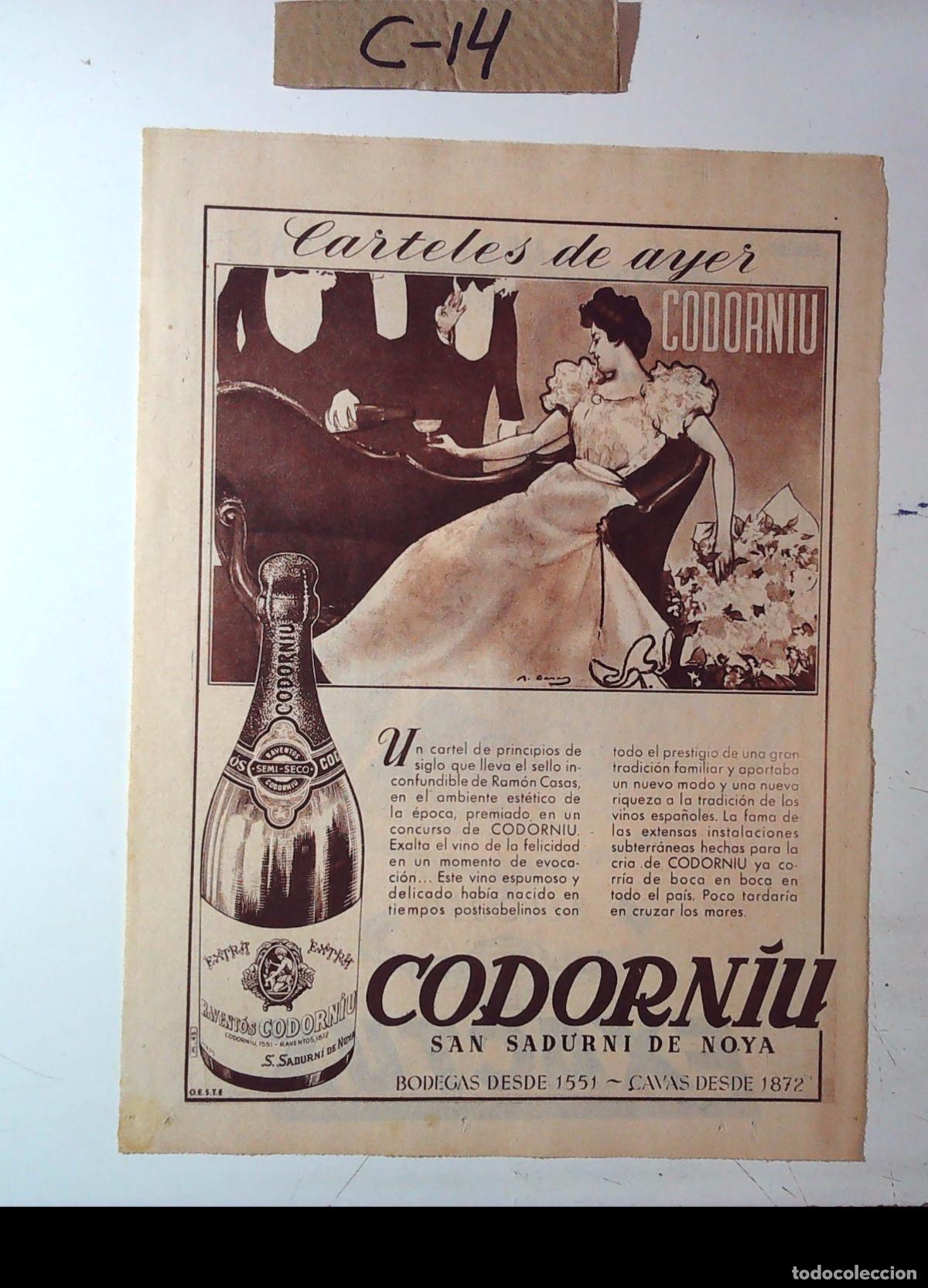 Cine: CODORNIU CAVA ANUNCIO PUBLICIDAD - Foto 1