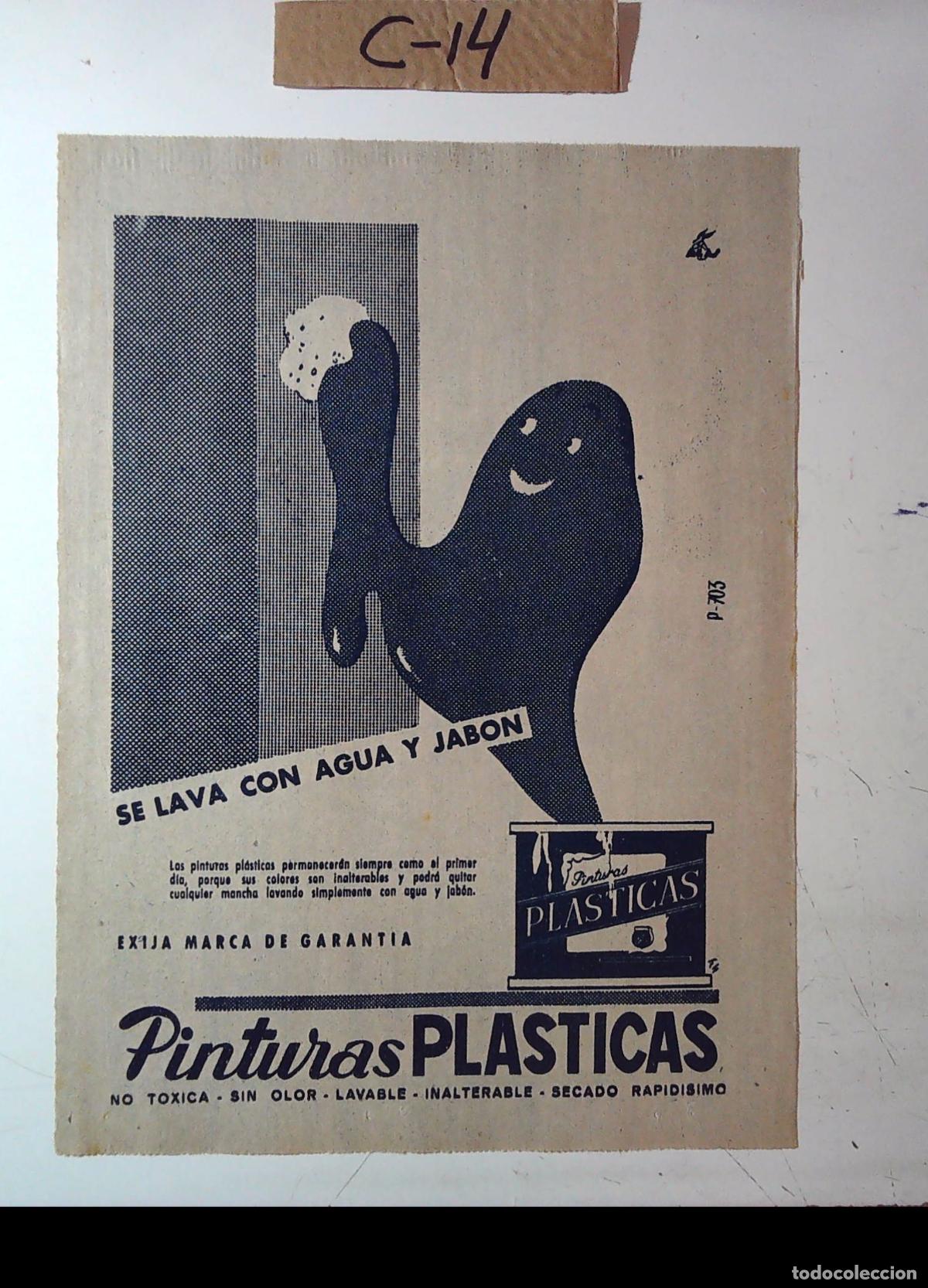 Cine: PINTURAS PLASTICAS ANUNCIO PUBLICIDAD