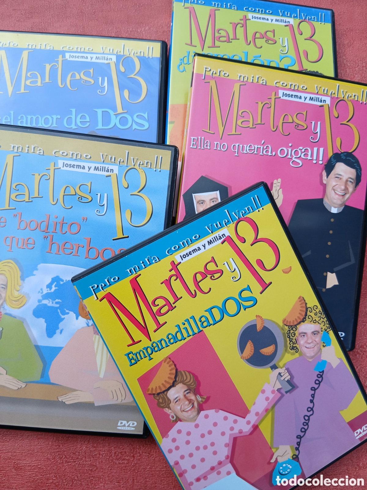 Cine: Martes y 13. Cinco Dvd de buen humor.