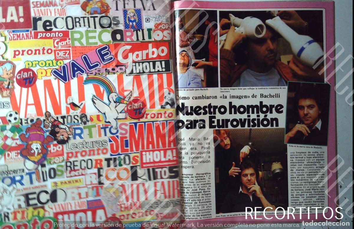 Cine: BACHELLI A EUROVISION