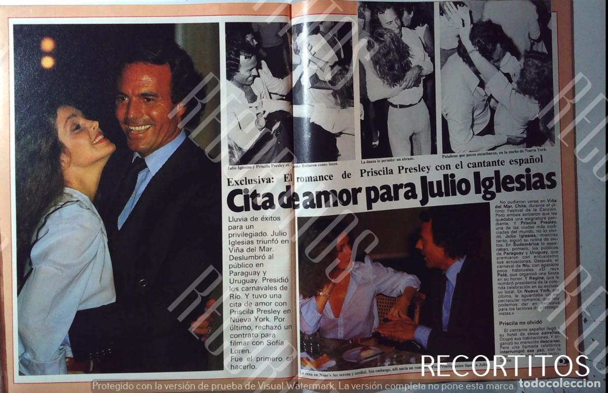 Cine: PRISCILLA PRESLEY JULIO IGLESIAS