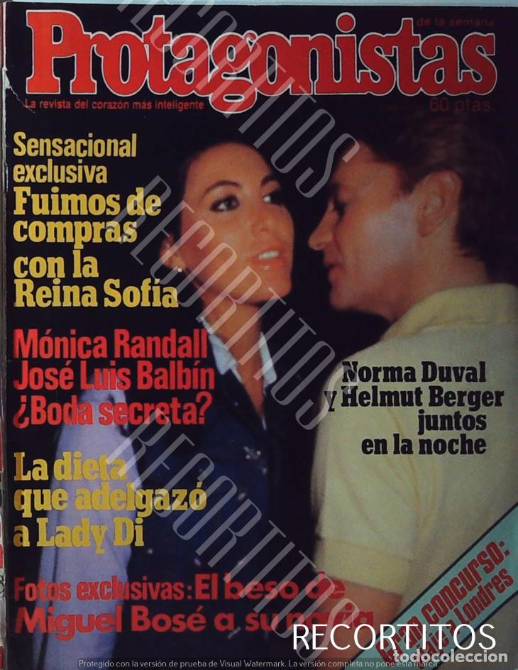 Cinema: RECORTE PORTADA HELMUT BERGER NORMA DUVAL