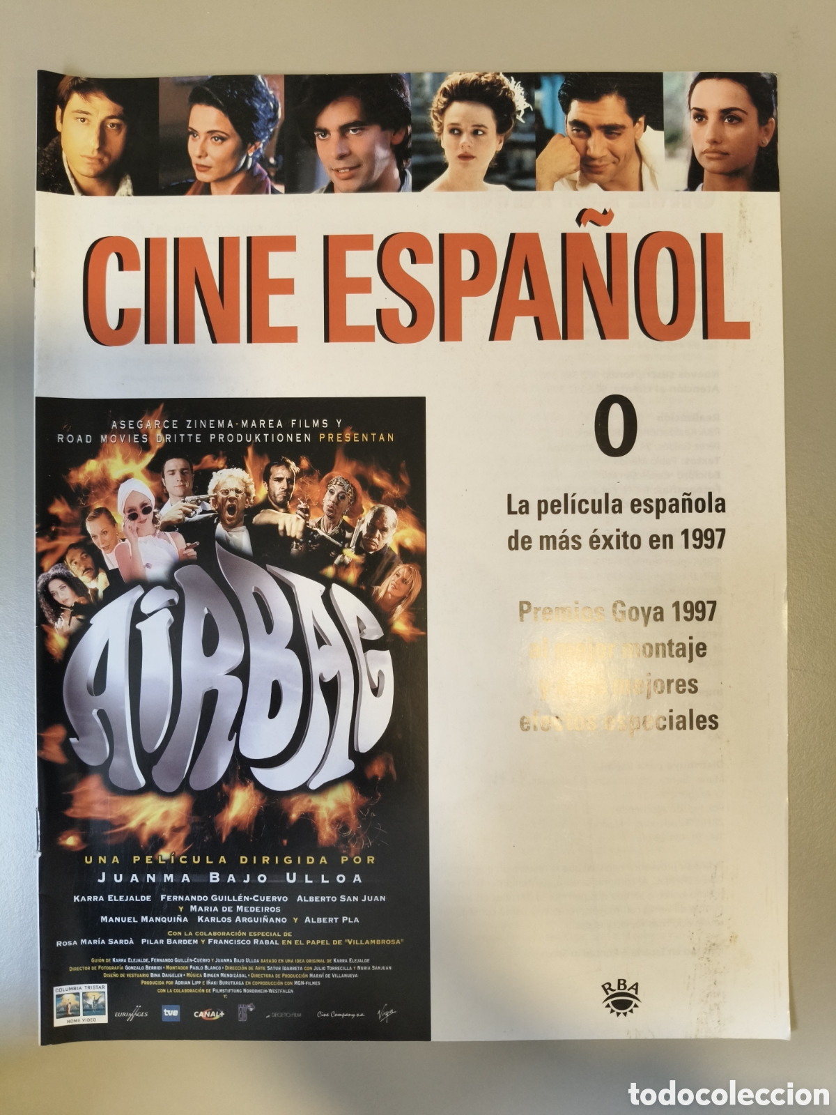 Cine: Colecci&oacute;n cine espa&ntilde;ol airbag fasc&iacute;culo 0 RBA