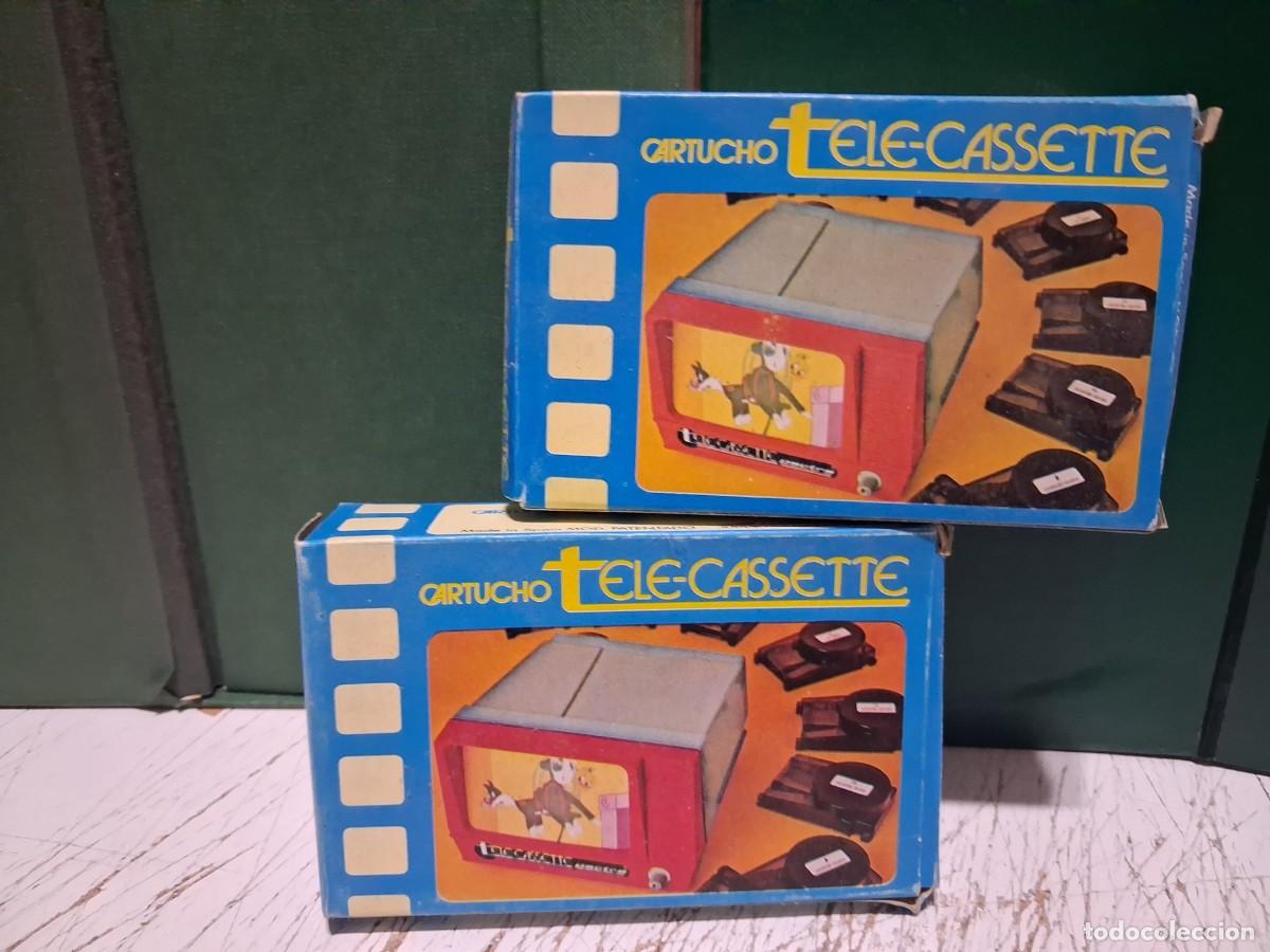Cine: LOTE DE 2 CARTUCHOS TELE-CASSETTE ( 2 PELICULAS)