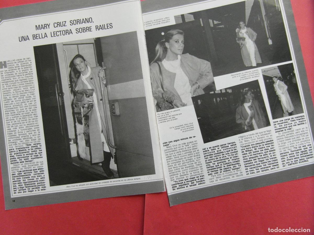 Cine: ARTICULO 1984 - REF: ARTTREN02 - MARY CRUZ SORIANO - 2 PAGINAS -