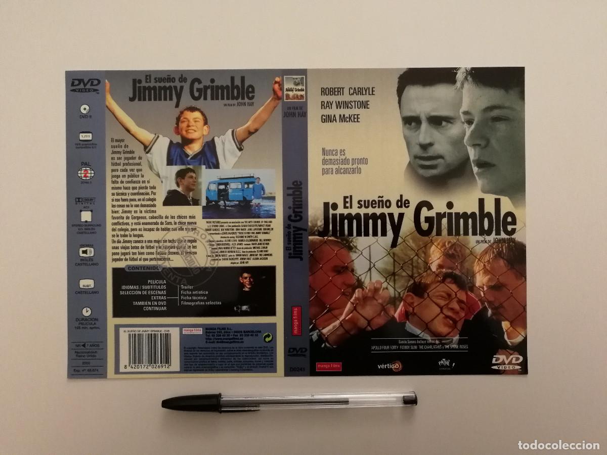 Cine: CARATULA ORIGINAL -A4- El Sue&ntilde;o de Jimmy Grimble - Robert Carlyle