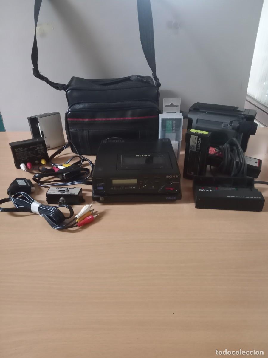 Cine: CONJUNTO DE EQUIPO DE GRABACION Y REPRODUCCION HAMDYCAM DE SONY-A&Ntilde;O 1985