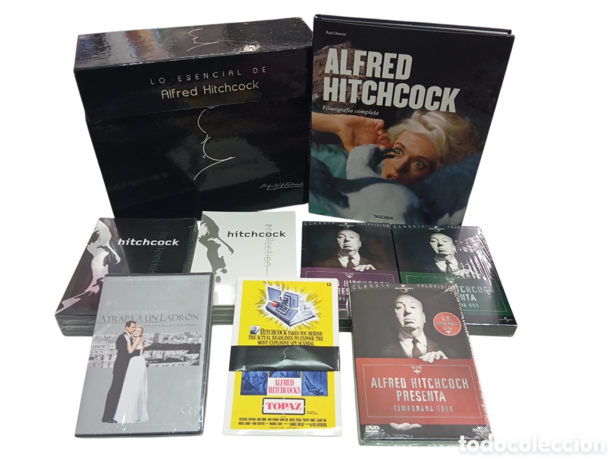 Cine: PACK COLECCIONISTA LO ESENCIAL DE ALFRED HITCHCOCK DVD PARAMOUNT PICTURES 2011 PRECINTADO COMO NUEVO