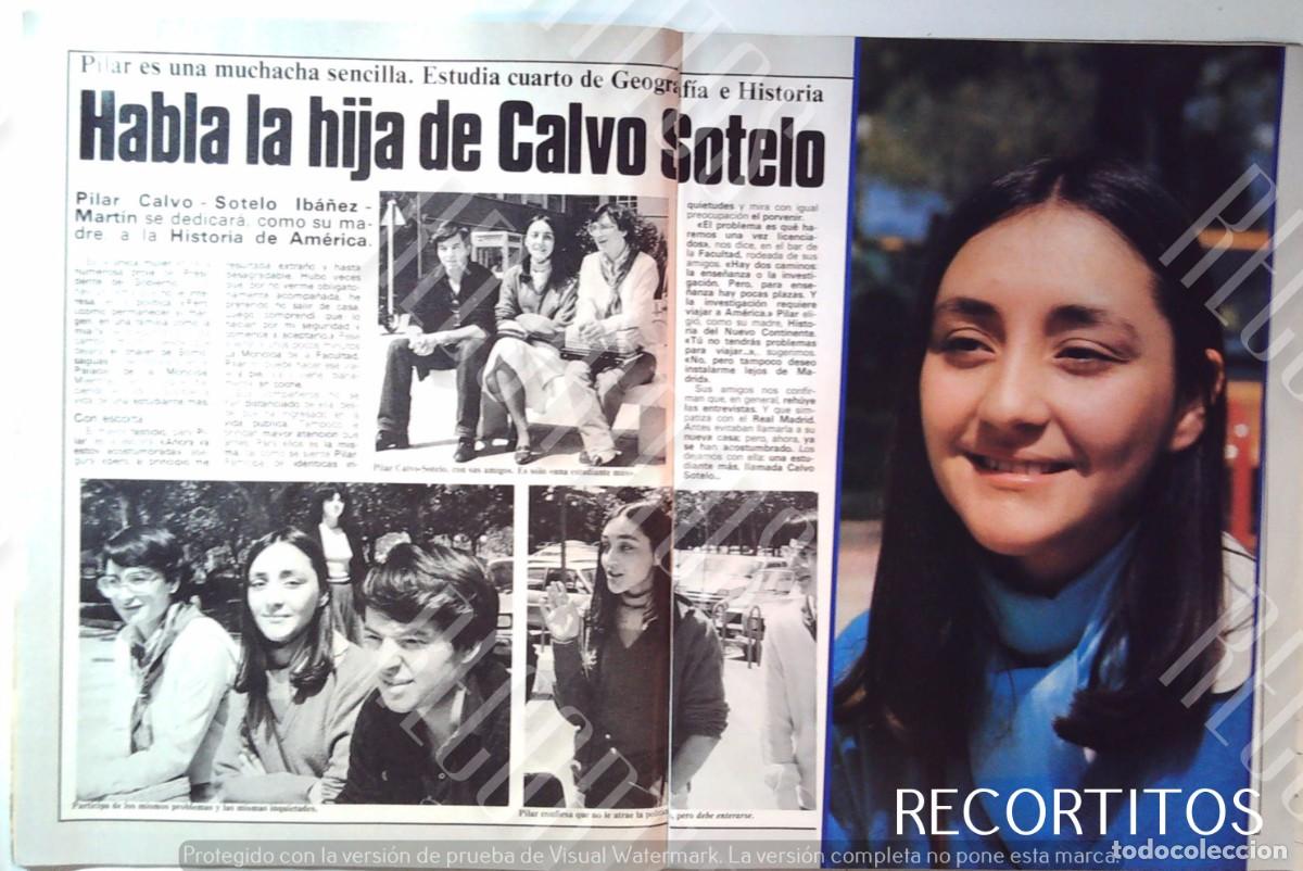 Cine: PILAR LA HIJA DE CALVO SOTELO LEOPOLDO