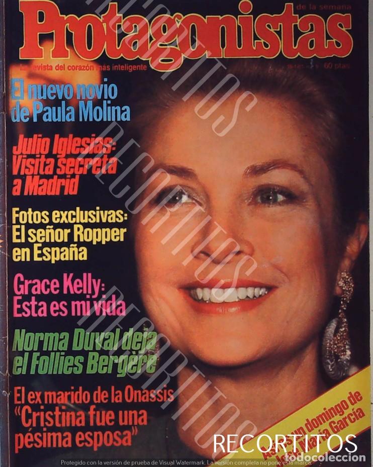 Cine: RECORTE PORTADA GRACE KELLY GRACIA DE MONACO