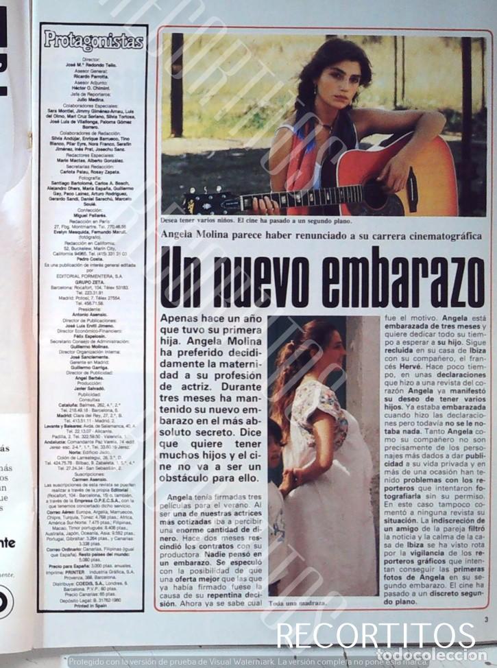 Cine: RECORTE EMBARAZADA ANGELA MOLINA