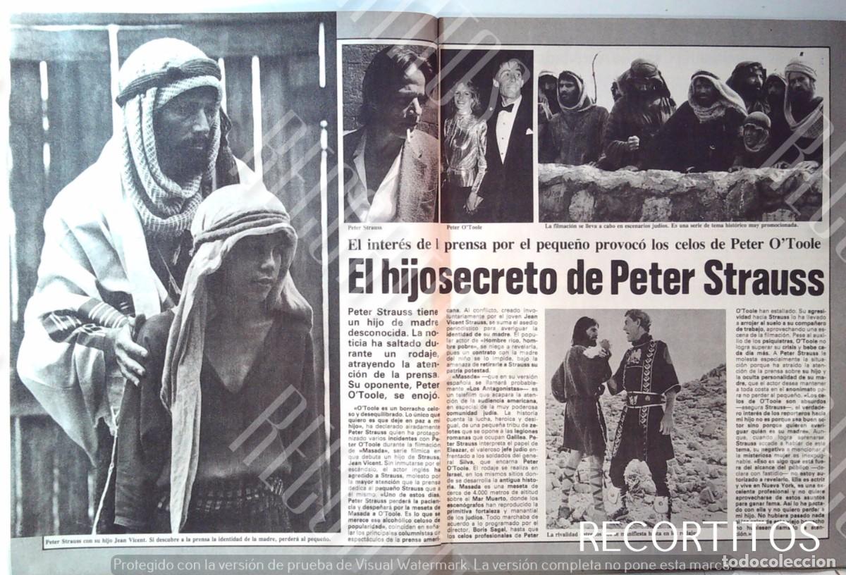 Cine: MASADA PETER STRAUSS PETER O'TOOLE