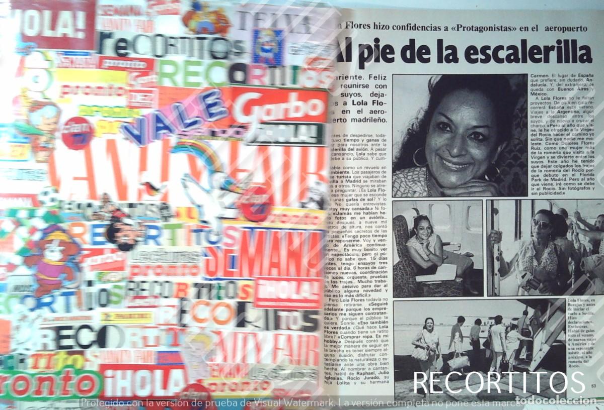 Cine: LOLA FLORES EN EL AEROPUERTO