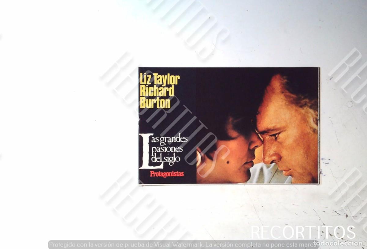 Cine: ELIZABETH TAYLOR RICHARD BURTON GRANDES PASIONES