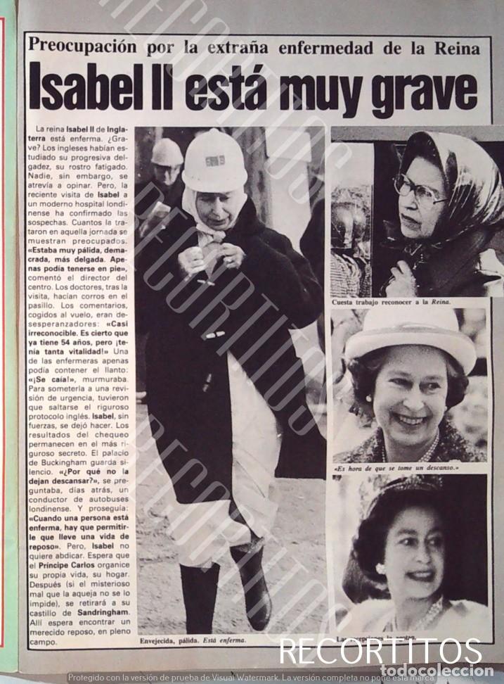Cine: ISABEL II ELIZABETH QUEEN ENFERMA