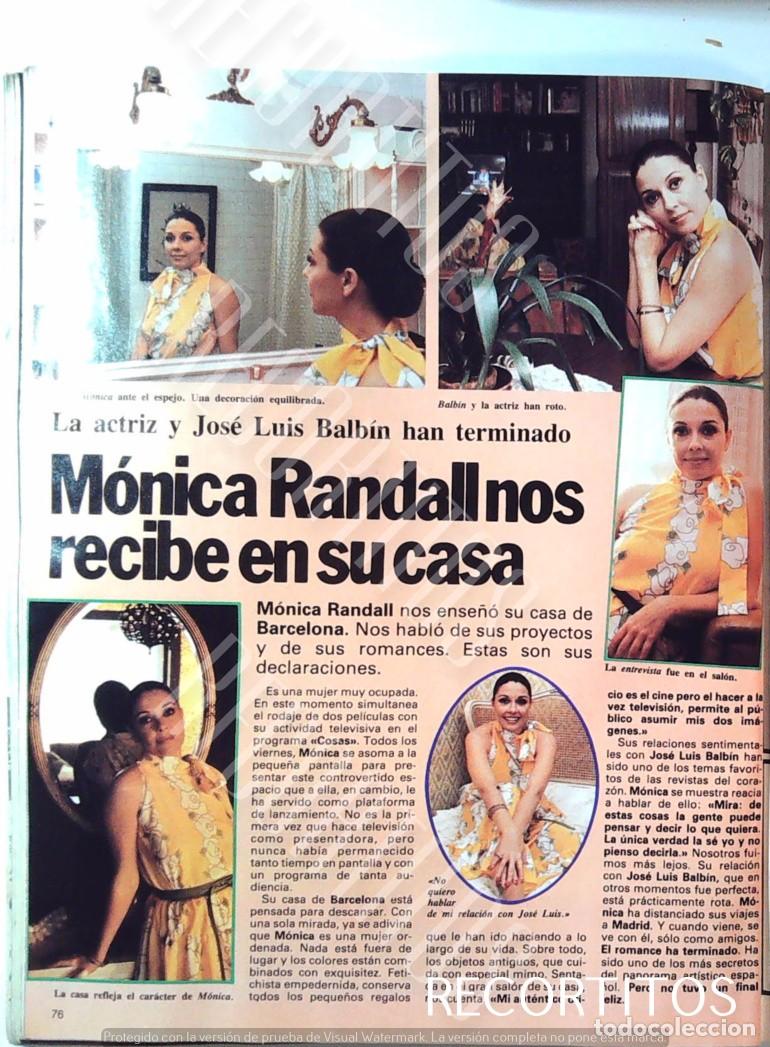 Cine: MONICA RANDALL JOSE LUIS BALBIN FIN