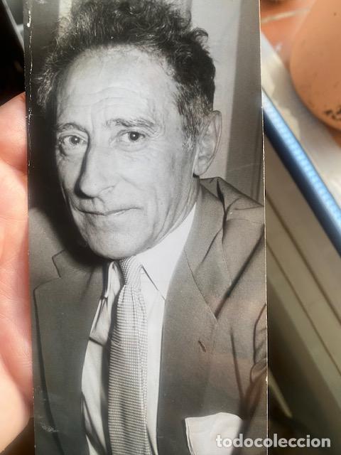Cine: Jean Cocteau, Fotografia Perez de Rozas. 1964. 16 x 8 cm.